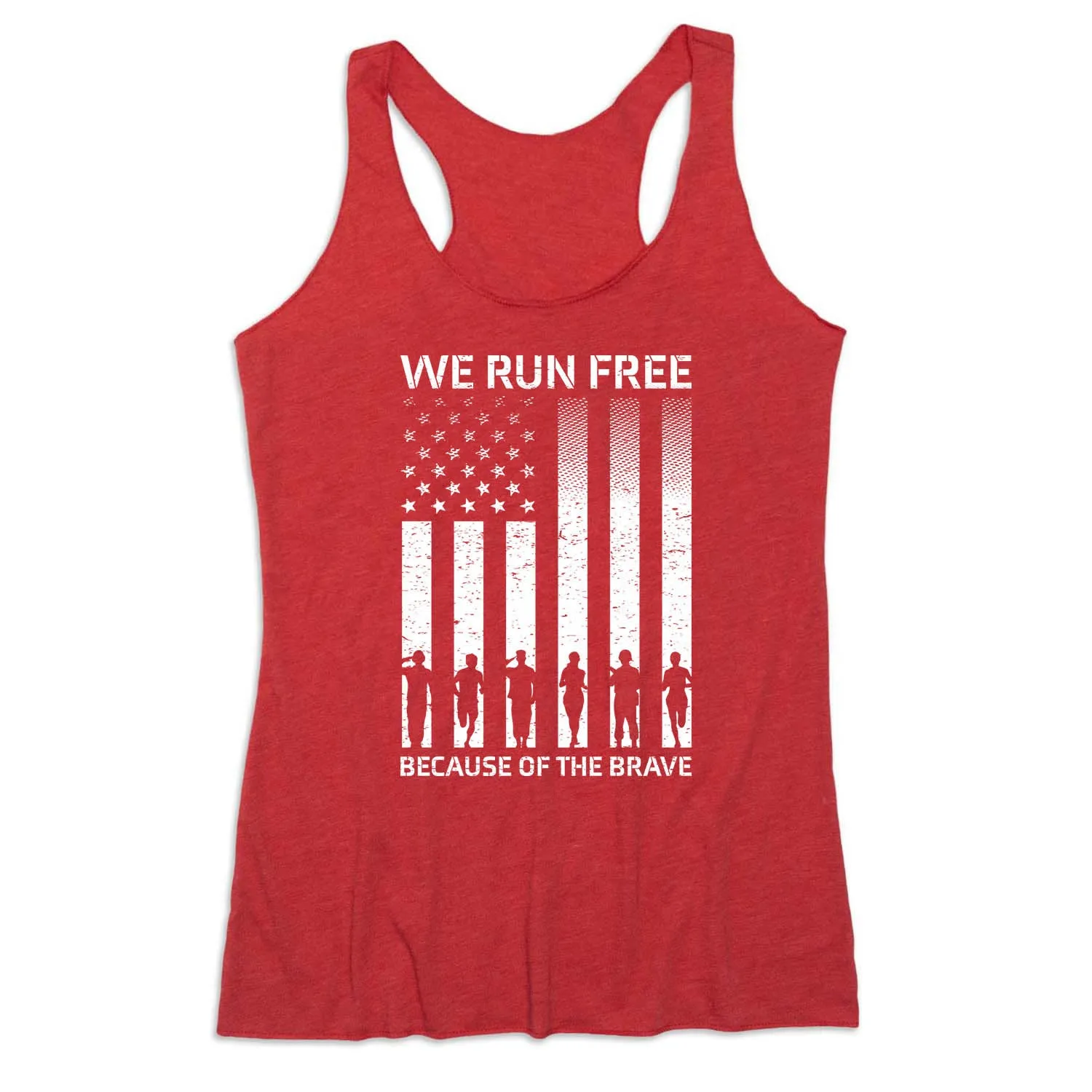 Women's Everyday Tank Top - Because of the Brave individual users