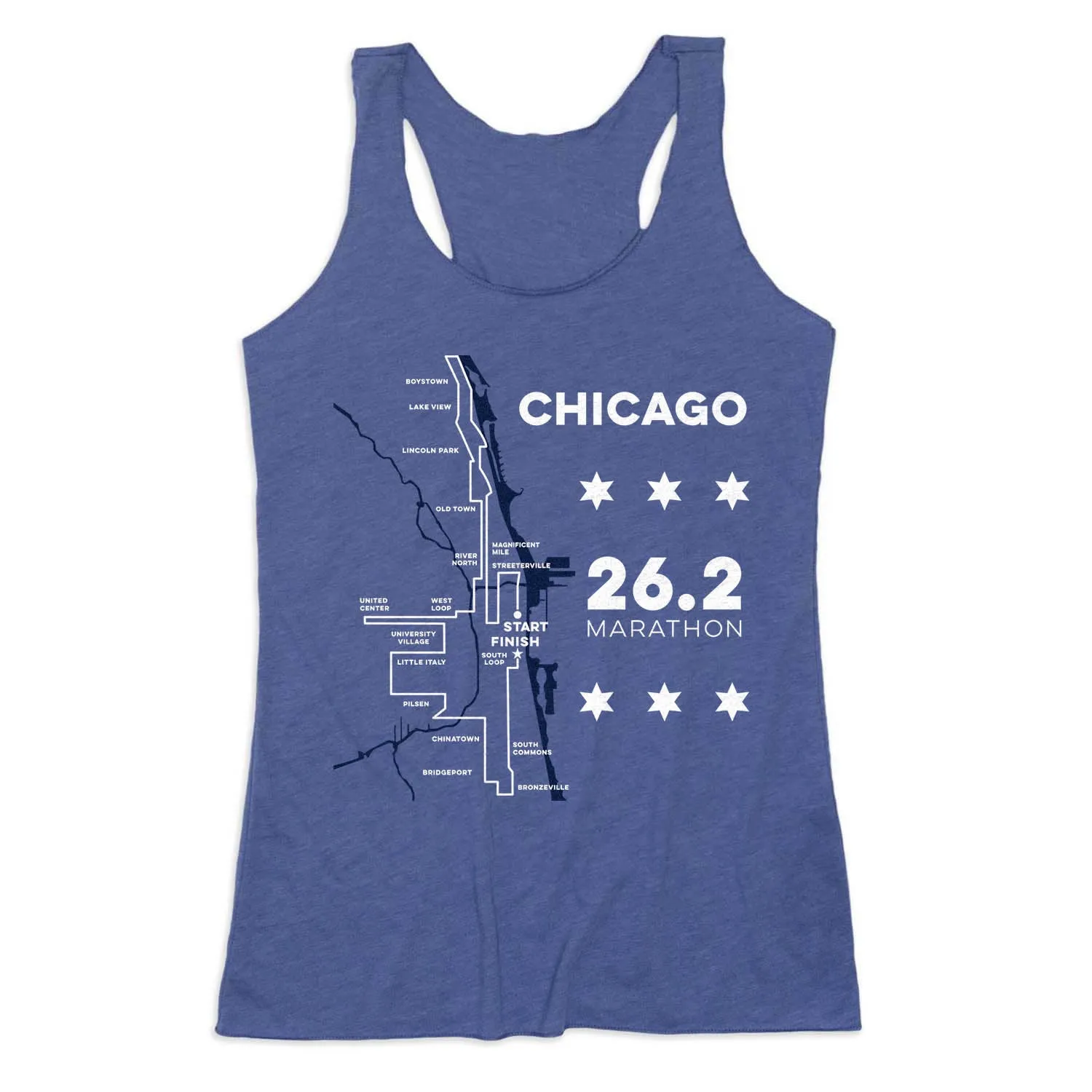 Finish - smooth Breakthrough Women's Everyday Tank Top - Chicago Route