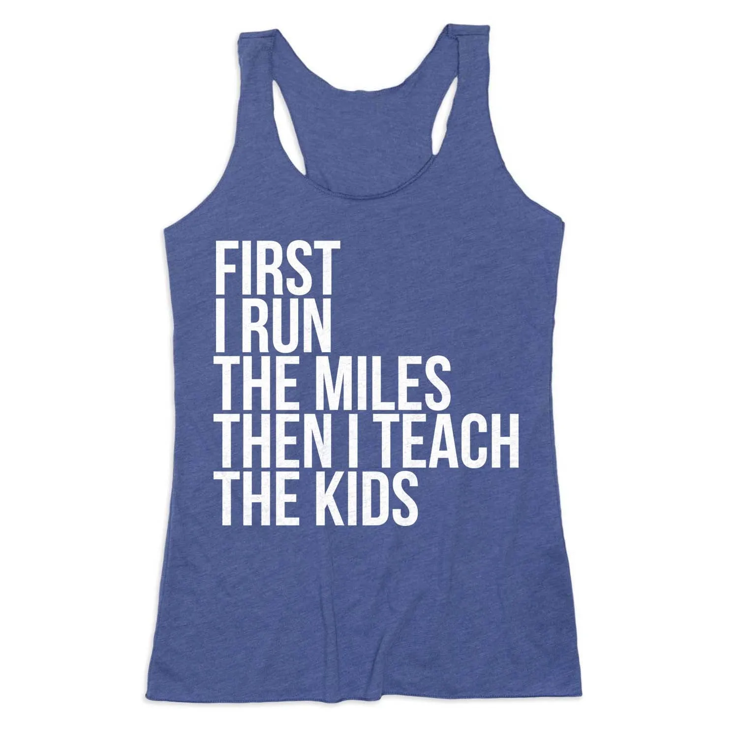 Aesthetic - pleasing Low Bulk Design Women's Everyday Tank Top - Then I Teach The Kids