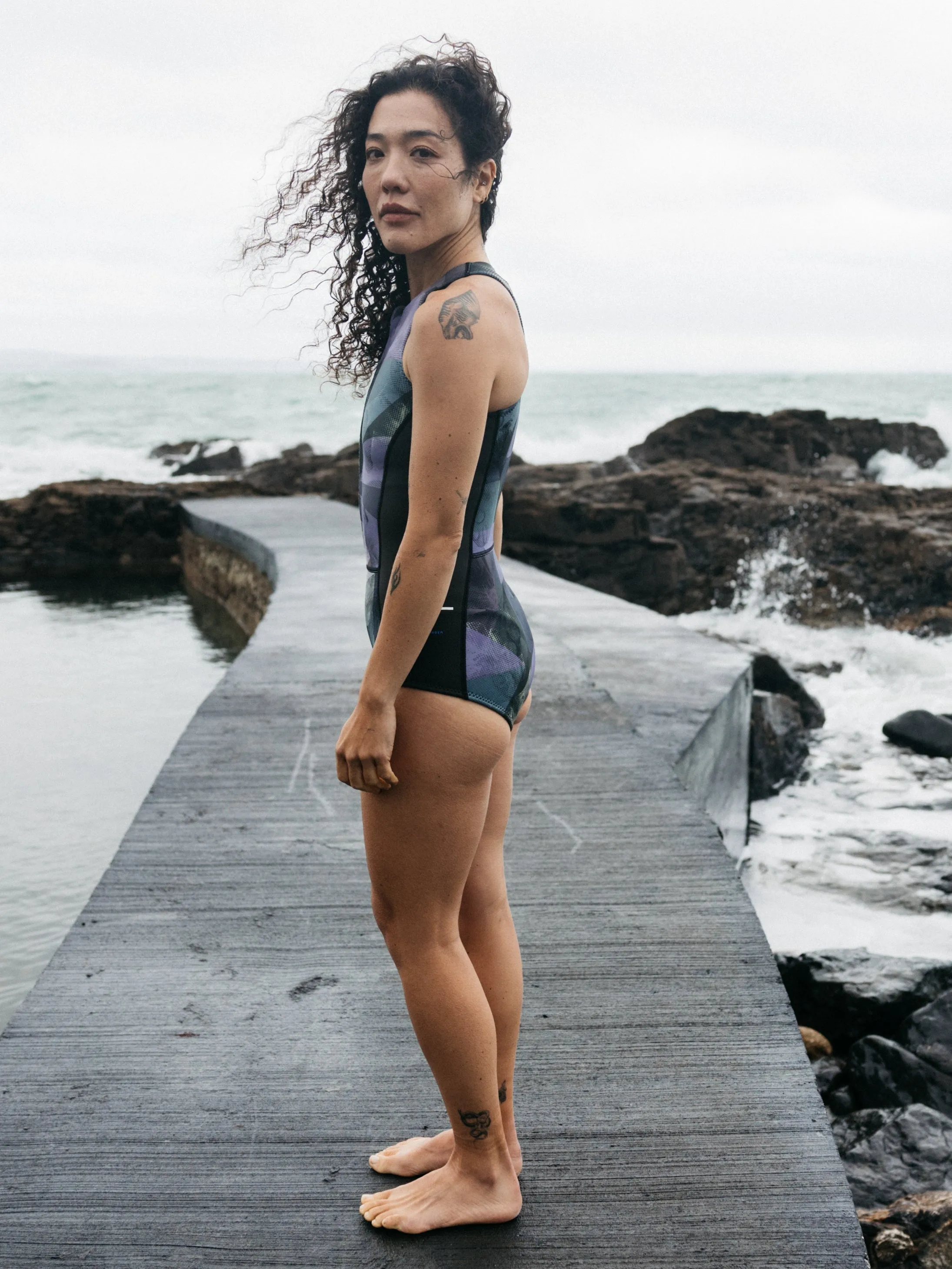 Stretchable Material Women's Kaia 2mm Yulex? Swimsuit