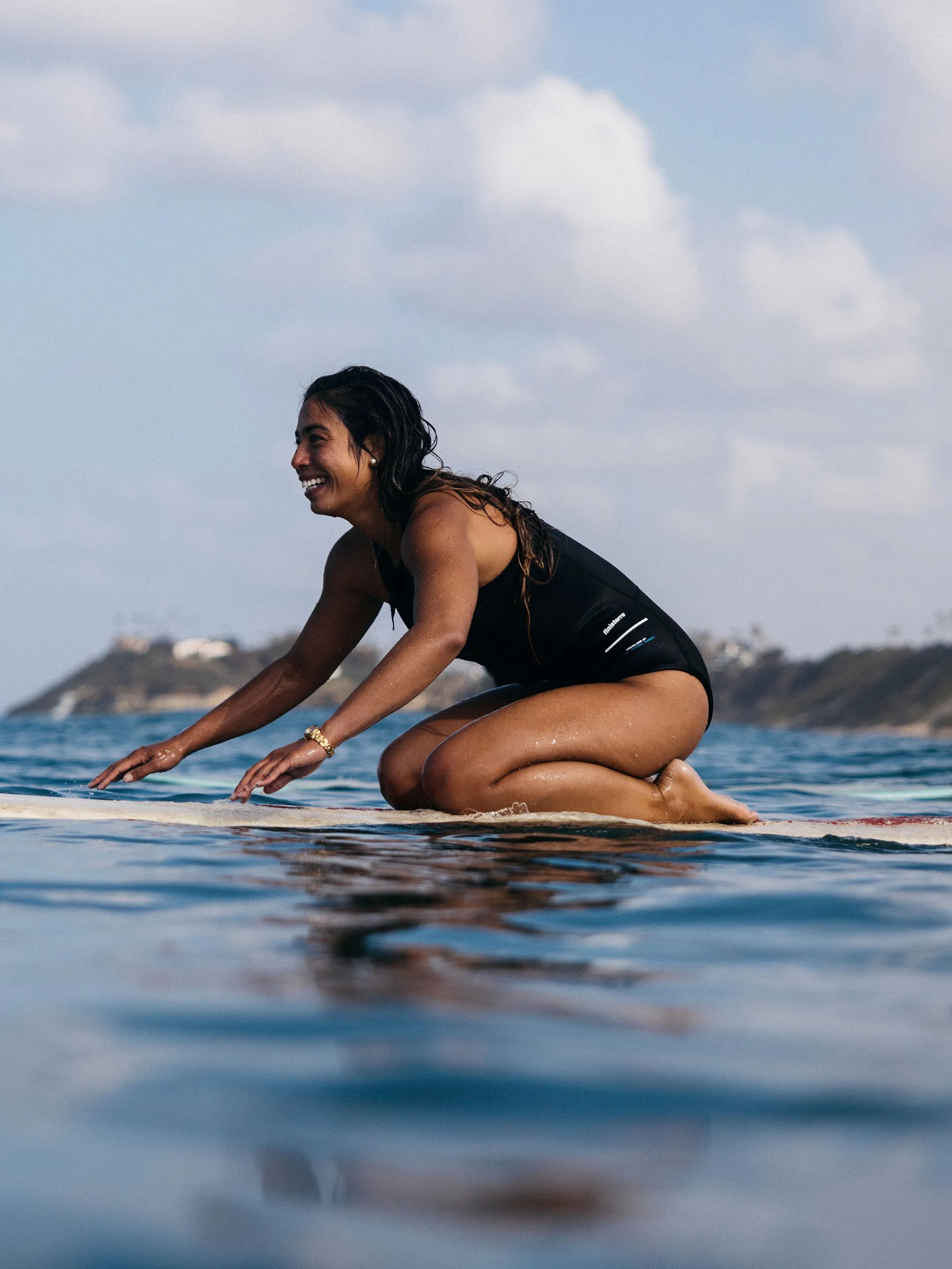 Seam Free Waistband Shimmer-Effect Women's Nieuwland 2mm Yulex? Swimsuit