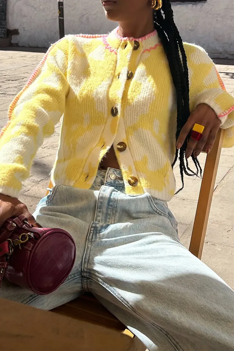 Yellow Zizi Cardigan Closet Essential