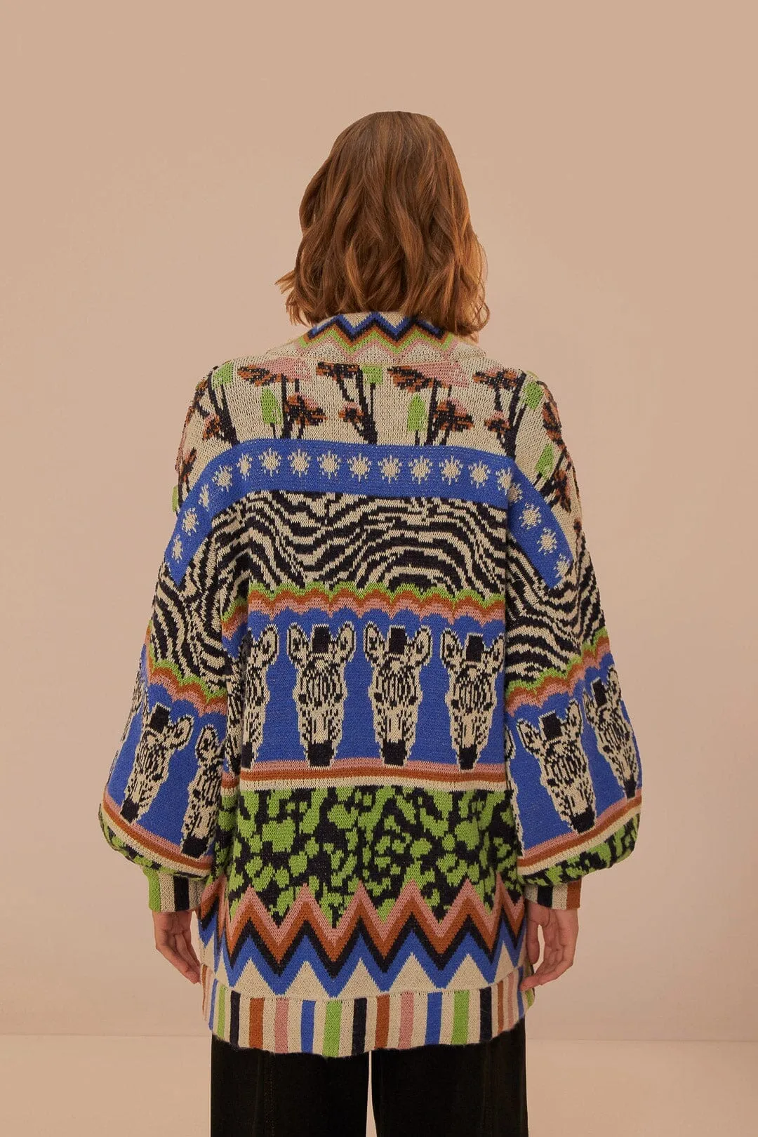 Zebra Ainika Cardigan Classic Layer Durable Stitching