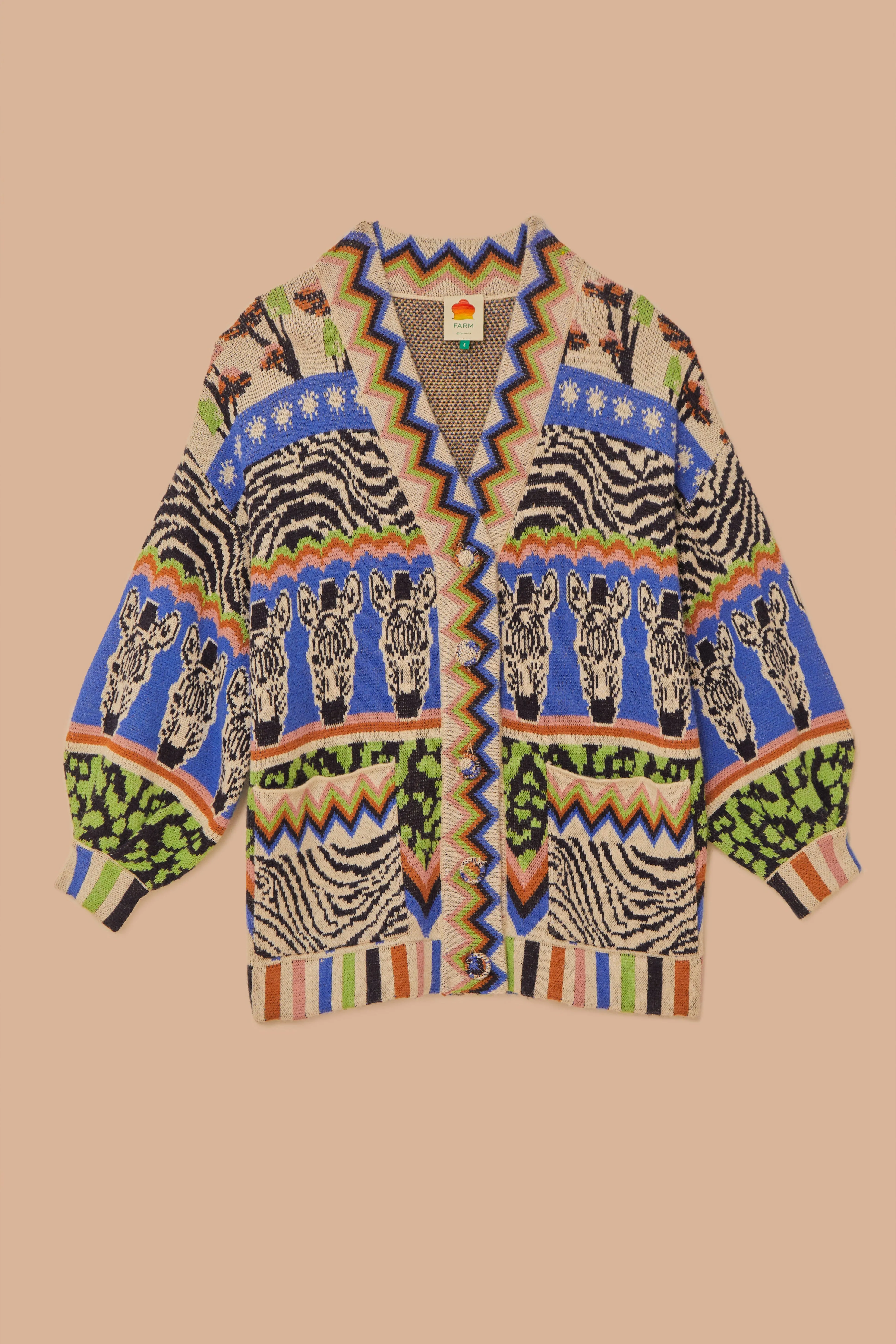 Versatile Trend Zebra Ainika Cardigan