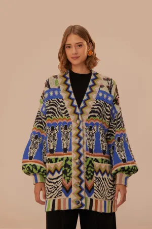 Zebra Ainika Cardigan Outdoor Leisure NonRestrictive Cut