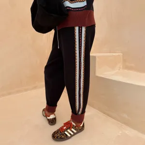 Geometric Knit Jogger UVProtection Layer