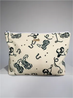 Zipper Pouch Big Sky Anti Fade Treatment